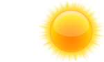 Mainly sunny